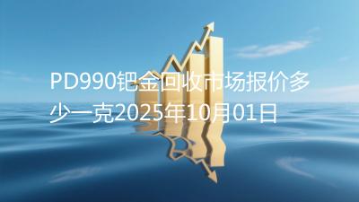 PD990钯金回收市场报价多少一克2025年10月01日