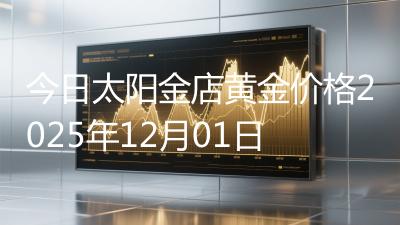 今日太阳金店黄金价格2025年12月01日