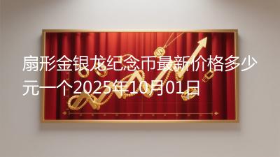 扇形金银龙纪念币最新价格多少元一个2025年10月01日