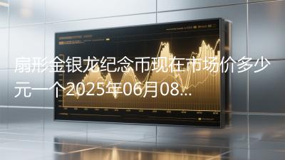 扇形金银龙纪念币现在市场价多少元一个2025年06月08日