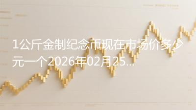 1公斤金制纪念币现在市场价多少元一个2026年02月25日