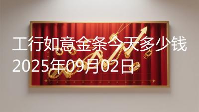 工行如意金条今天多少钱2025年09月02日