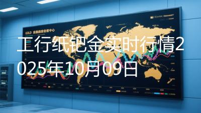 工行纸钯金实时行情2025年10月09日