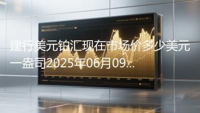建行美元铂汇现在市场价多少美元一盎司2025年06月09日