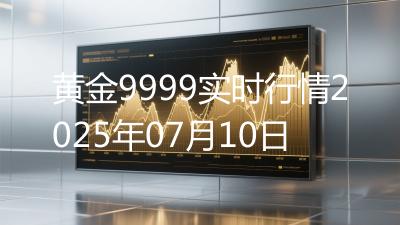 黄金9999实时行情2025年07月10日