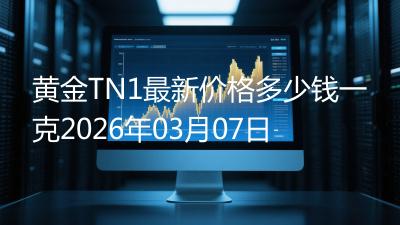黄金TN1最新价格多少钱一克2026年03月07日