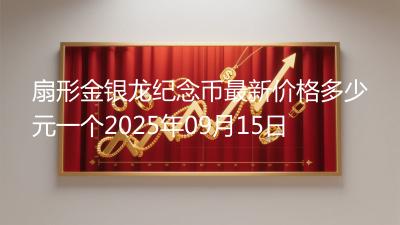扇形金银龙纪念币最新价格多少元一个2025年09月15日