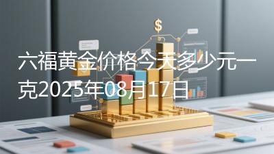 六福黄金价格今天多少元一克2025年08月17日