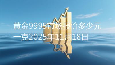 黄金9995市场报价多少元一克2025年11月18日