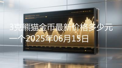 3克熊猫金币最新价格多少元一个2025年06月15日