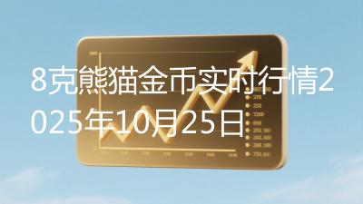 8克熊猫金币实时行情2025年10月25日