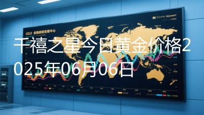 千禧之星今日黄金价格2025年06月06日