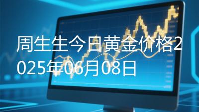 周生生今日黄金价格2025年06月08日