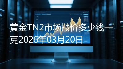 黄金TN2市场报价多少钱一克2026年03月20日