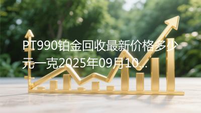 PT990铂金回收最新价格多少元一克2025年09月10日