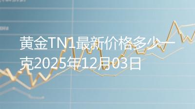 黄金TN1最新价格多少一克2025年12月03日