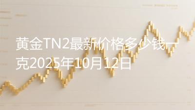 黄金TN2最新价格多少钱一克2025年10月12日