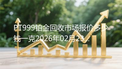 PT999铂金回收市场报价多少钱一克2026年02月23日