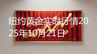 纽约黄金实时行情2025年10月21日