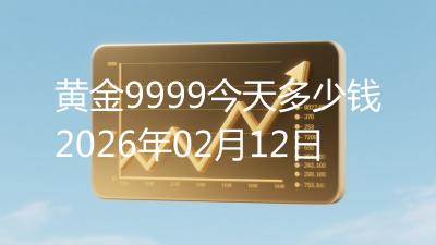 黄金9999今天多少钱2026年02月12日