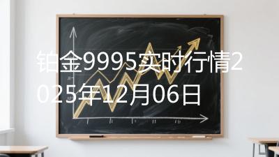 铂金9995实时行情2025年12月06日