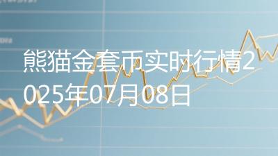 熊猫金套币实时行情2025年07月08日