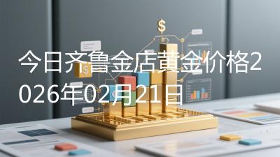 今日齐鲁金店黄金价格2026年02月21日