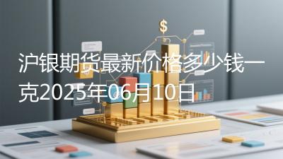 沪银期货最新价格多少钱一克2025年06月10日