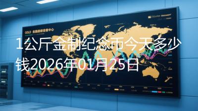 1公斤金制纪念币今天多少钱2026年01月25日