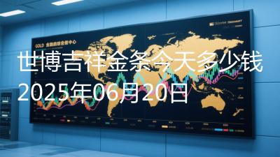 世博吉祥金条今天多少钱2025年06月20日