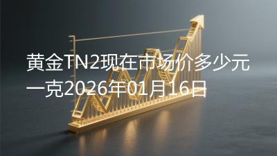 黄金TN2现在市场价多少元一克2026年01月16日
