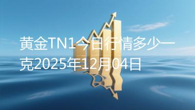黄金TN1今日行情多少一克2025年12月04日
