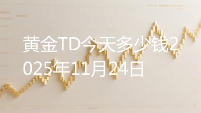 黄金TD今天多少钱2025年11月24日