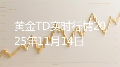 黄金TD实时行情2025年11月14日