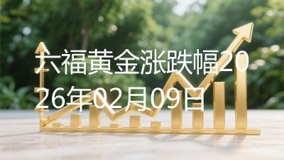 六福黄金涨跌幅2026年02月09日