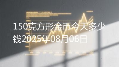 150克方形金币今天多少钱2025年08月06日
