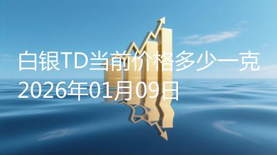 白银TD当前价格多少一克2026年01月09日