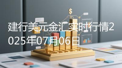 建行美元金汇实时行情2025年07月06日