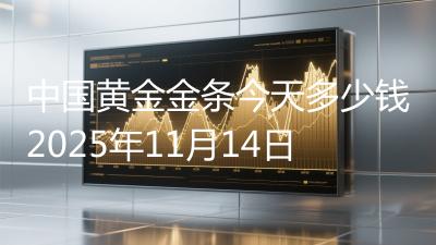 中国黄金金条今天多少钱2025年11月14日