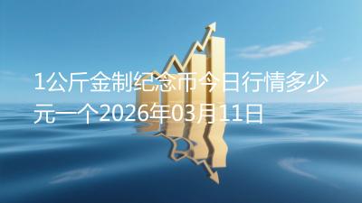 1公斤金制纪念币今日行情多少元一个2026年03月11日