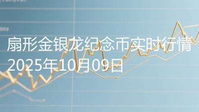 扇形金银龙纪念币实时行情2025年10月09日