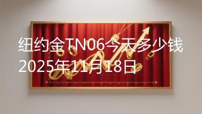 纽约金TN06今天多少钱2025年11月18日