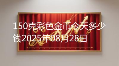 150克彩色金币今天多少钱2025年08月28日