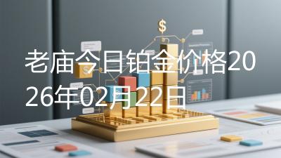 老庙今日铂金价格2026年02月22日