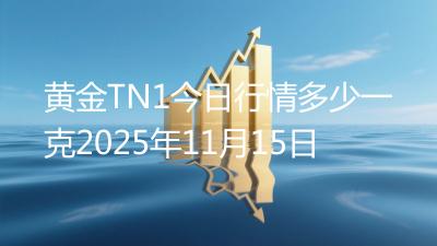 黄金TN1今日行情多少一克2025年11月15日