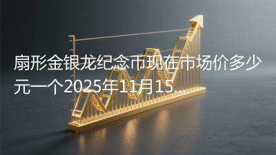 扇形金银龙纪念币现在市场价多少元一个2025年11月15日