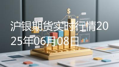 沪银期货实时行情2025年06月08日