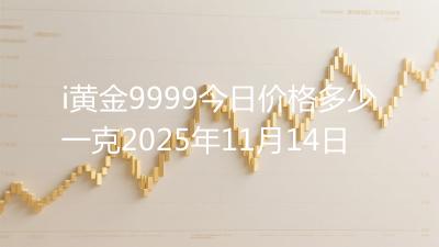 i黄金9999今日价格多少一克2025年11月14日