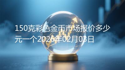 150克彩色金币市场报价多少元一个2026年02月03日