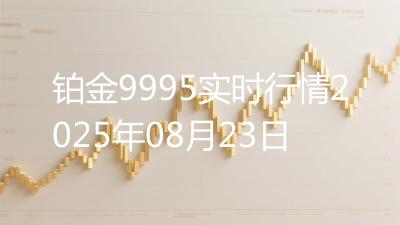 铂金9995实时行情2025年08月23日